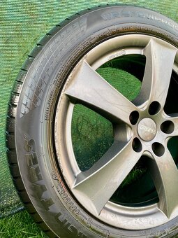 Alu kola DEZENT TX graphite + zimní pneu a TPMS vetily - 6