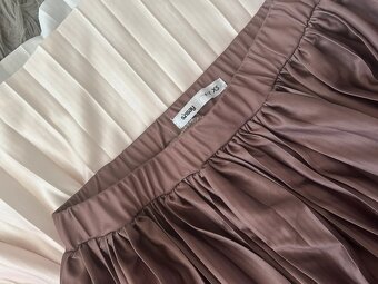 Růžová ombré plisovaná sukně, 34/XS, Sinsay - 6
