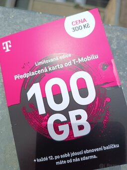 T-Mobile SIM karta 100gb s kreditem 300 Kč - 6