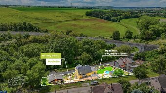 NOVINKA - Prodej krásného rodinného domu s bazénem, dřevěnou - 6