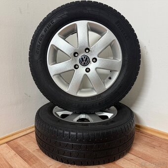 VW T5/T6 5x120 R16 ET40+ZIMNÍ 215/65R16C 6mm - 6