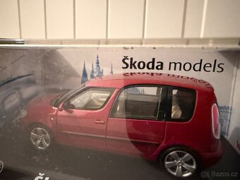 Kovový model Škoda Roomster - Abrex 1:43 - 6
