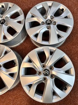 5x108 R16 Originál alu disky Citroen C4 - ET 47 - 6