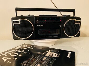 Radiomagnetofon Philips D 8090, rok 1988, REZERVACE - 6