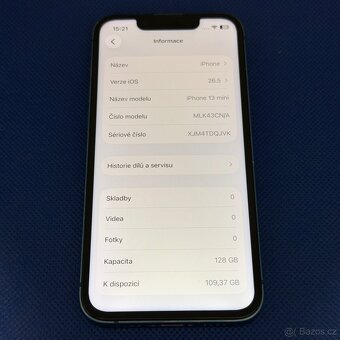 iPhone 13 mini 128GB Blue,1 rok záruka - 6