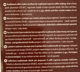 Kávovar Tescoma pro přípravu kávy espresso NOVÝ - 6