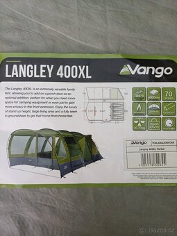 Rodinný stan vango langley 400xl - 6