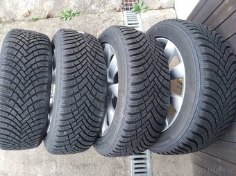 NOVÁ zimní originál alu sada Škoda Superb 4 17" - 6