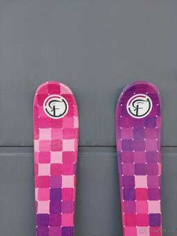 Dívčí lyže SPORTEN, 120 cm + lyžáky NORDICA - 6