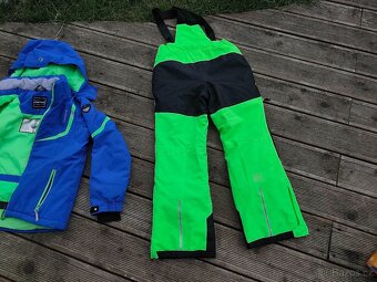 Lyžařský set bunda Ice Peak kalhoty 128 7-8let - 6