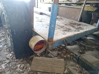 Vlek za traktor na dřevo - 6