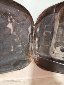 Jawa 250, 350 kývačka, panelka bateriový kastlík původní - 6