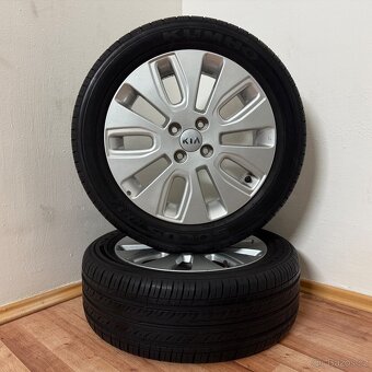 KIA RIO/STONIC 4x100 R16 ET43+LETNÍ 195/55R16 6mm - 6