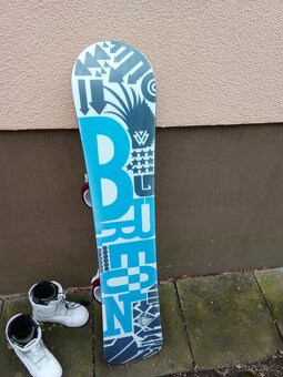 snowboard Burton 147 + boty 41 - 6