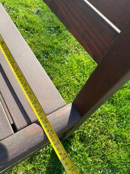 Venkovní dětský sedací set ze dřeva - 6