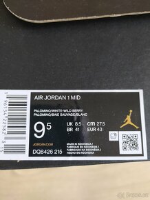 Jordan 1 Nike  vel. 43 v záruce - 6