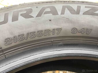 3ks letní pneu Bridgestone 215/55/17 DOT xx19 - 6