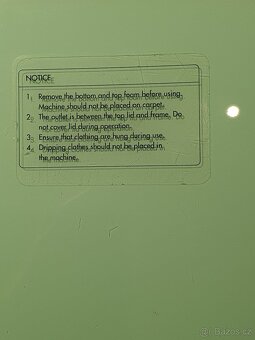 sušička prádla, 50L, dotykový panel, display - 6