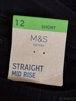 Džíny Sienna Marks&Spencer, rovný střih, velikost L / 40 / 1 - 6