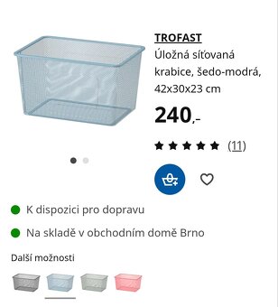 Ikea Trofast regál sestava - 6