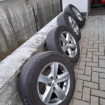 4 ALU kola DEZENT + pneu letní Continental - 6