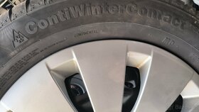Mercedes-benz pneu s disky kryty a snímače TPMS 215/60 R17 - 6