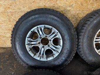 ALU KOLA MITSUBISHI 15X71/2JJ ET -8 6X139.7 PNEU 31X10.50R15 - 6
