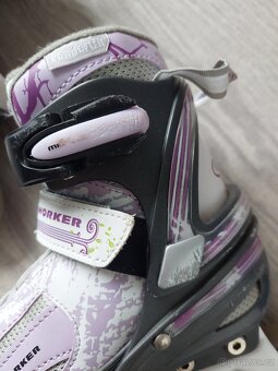 Dětské dívčí inline brusle - 6