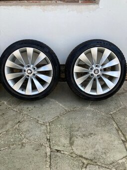 Škoda Superb 3, alu kola Pegasus 235/45/R18 se zimní pneu - 6