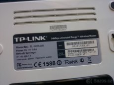 Prodám router TP-LINK TL-WR542G - 6