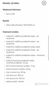 Jídelní stůl bílý - 6