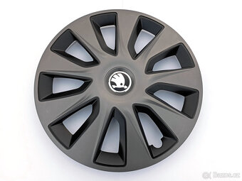 poklice Škoda 16" (4ks) grafit Stratos - 6