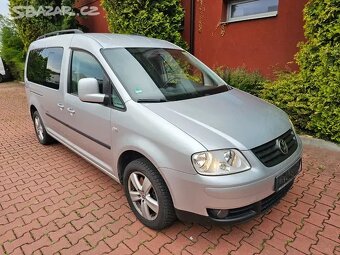 VW Caddy Maxi 1.9 TDI 77kW,2010,7.míst,Tažné,Tempomat. - 6