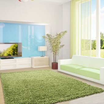 Kusový koberec Life Shaggy 1500 green 200 x 290 cm NOVÝ - 6