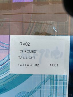 Prodám originální zadní světla VW Golf 4 1998-2002 - 6
