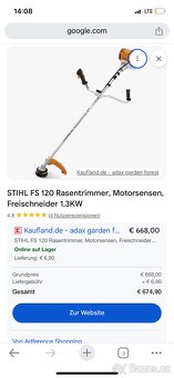 Krovinořez Stihl FS 120 - 6