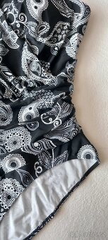 Černobílé plavky v.38 - 6