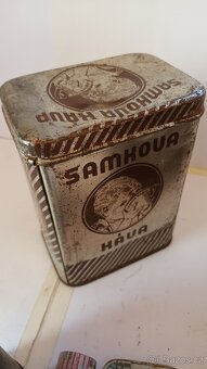 Konvolut starých plechovek + krabička Dr. Oetker - 6