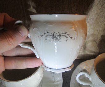 Porcelánový set na kávu - 6