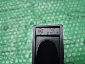madlo ruční brzdy kožené barva antracit VW Polo VI 2G0711503 - 6