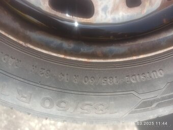 Prodám 4x letní kola 185/60 R14 - Fabia - 6