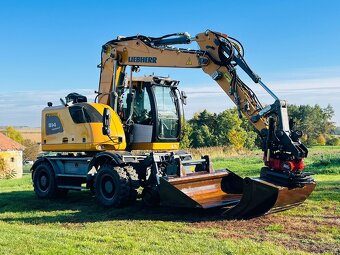 Kolové rypadlo Liebherr A914 Compact Rail - 6