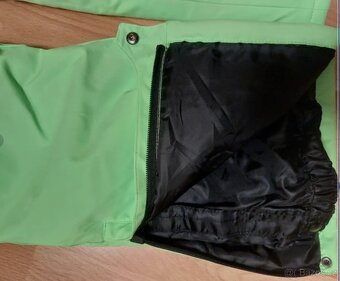 Nové zimní lyžařské kalhoty, oteplováky, 140/146, neon - 6