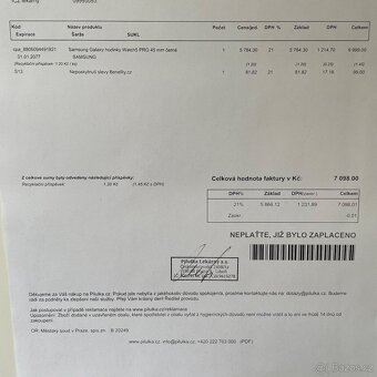 Chytré hodinky Samsung Galaxy Watch5 PRO v záruce - 6