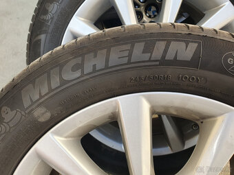 R18 BMW 7 G11,G30 orig.alu a letni pneu Michelin, 245/45 R18 - 6