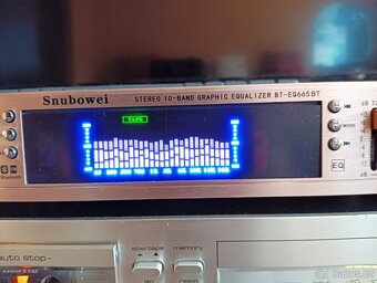 HiFi ekvalizér. 2× 10 pásem s analyzérem. - 6