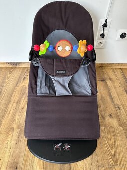 Babybjörn lehátko Balance Soft Cotton Mix Black/Dark Grey s - 6