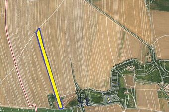 Prodej podílu 1/2 zemědělská půda, 45 702 m2 - Budyně nad Oh - 6