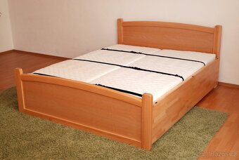 Pravan asivní sklopná manželská postel - 6