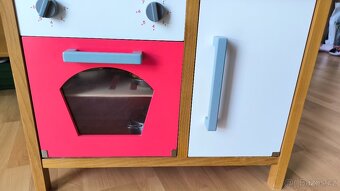 Dětská drevena kuchyňka s příslušenstvím - 6